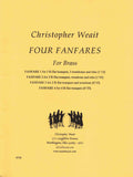 Weait, Christopher % Four Fanfares (Score & Parts)-BRASS ENSEMBLE