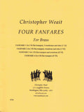 Weait, Christopher % Four Fanfares (score & parts) - BRASS ENSEMBLE