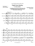 Weait, Christopher % Eight From Quebec (Score & Parts)-BR5