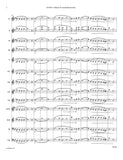 Mozart, Wolfgang Amadeus % Canon Alleluia K553 (Score & Set)-WW CHOIR