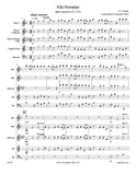 Handel, Georg Friedrich % Alla Hornpipe (score & parts) - 2OB/EH/BSN