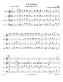 Handel, Georg Friedrich % Alla Hornpipe (score & parts) - 2OB/2BSN