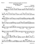 Weait, Christopher % Amazing Grace (score & parts)-3BSN