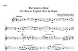 Weait, Christopher % The Water is Wide - OB/ORGAN or EH/ORGAN
