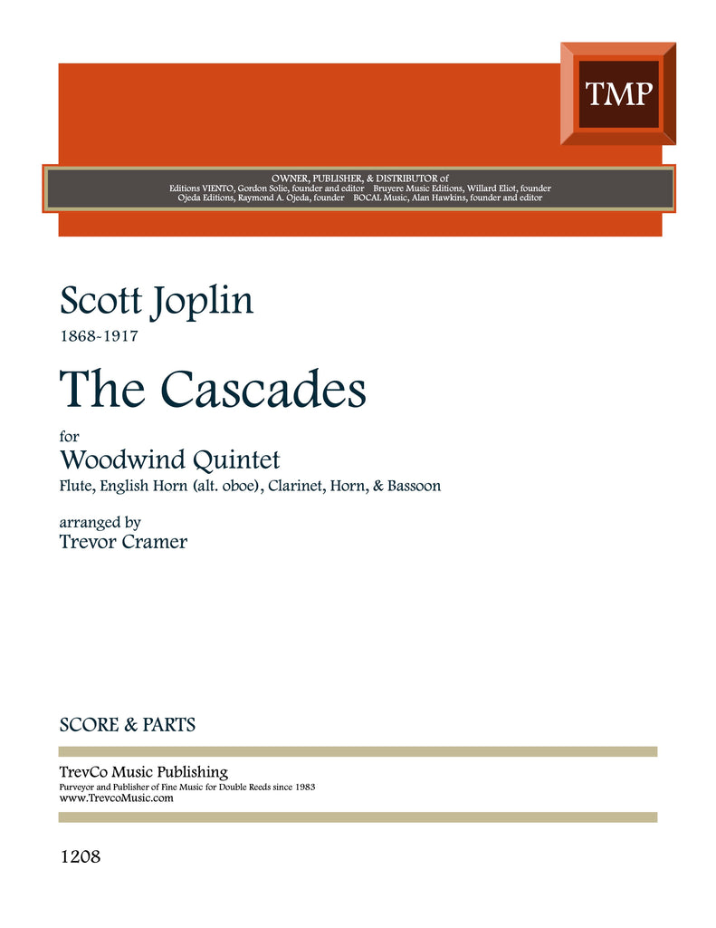 Joplin, Scott % The Cascades (score & parts) - WW5