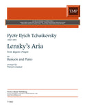 Tchaikovsky, Pyotr Ilyich % Lensky's Aria (Cramer) - BSN/PN