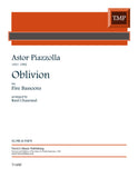 Piazzolla, Astor % Oblivion (Chaurand)(score & parts) - 5BSN