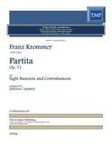 Krommer, Franz % Partita in Eb Major (score & parts) - 8BSN/CBSN