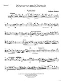 Burgess, Anthony % Nocturne & Chorale (score & parts)-4BSN