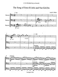 Phelan, Laura % The Song of Enis-El-Jelis & Nur-Ed-Din (score & parts) - 3BSN