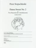 Stopschinski, Peter % Danse Sweet #2 (score & parts) - 2BSN/CBSN