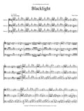 Craypo, Sean % Blacklight (score & parts) - 3BSN