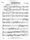 Davis, Daniel % Five Big Little Pieces (Score & Parts)-BSN/TUBA