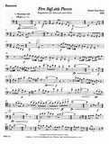 Davis, Daniel % Five Big Little Pieces (Score & Parts)-BSN/TUBA