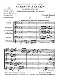 Schmitt, Florent % Chants Alizes, op. 125 (study score) - WW5
