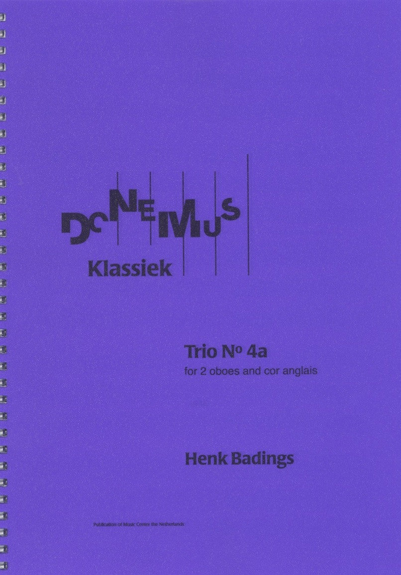 Trio #4a (score & parts) - 2OB/EH - Trevco Music