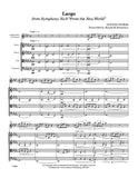Dvorak, Antonin % Largo from "Symphony #9-New World" (score & parts) - BSN/STR4