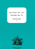 Röntgen, Julius % Serenade, op. 14 (score & parts) - FL/OB/CL/2HN/2BSN
