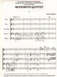 Shawn, Allen % Woodwind Quintet #1 (Score Only)-WW5