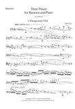 Fine, Elaine % Three Pieces (score on;y) - BSN/STGS