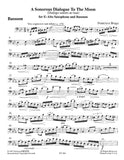 Braga, Francisco % A Sonorous Dialogue to the Moon (score & parts) - BSN/ASAX