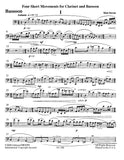 Doran, Matt % Four Short Movements (score & parts) - CL/BSN