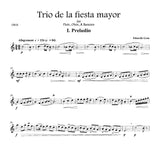 Grau, Eduardo % Trio de la Fiesta Mayor (score & parts) - FL/OB/BSN or FL/CL/BSN