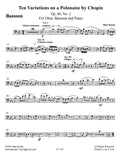 Doran, Matt % Ten Variations on a Polonaise by Chopin - OB/BSN/PN