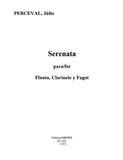 Perceval, Julio % Serenata (Score & Parts)-FL/CL/BSN
