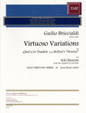 Briccialdi, Giulio % Virtuoso Variations (Read)-SOLO BSN