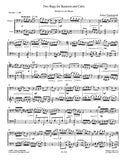 Frackenpohl, Arthur % Two Rags (score & parts) - BSN/CELLO