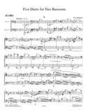 Siqueira, Jose % Five Duets (score & parts) - 2BSN