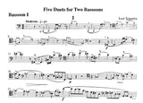 Siqueira, Jose % Five Duets (score & parts) - 2BSN