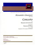 Glazunov, Alexander % Concerto - BSN/PN