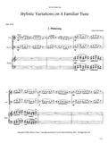 Frackenpohl, Arthur % Stylistic Variations on a Familiar Tune - FL/BSN/PN