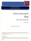 Frackenpohl, Arthur % Trio (score & parts) - OB/HN/BSN