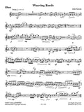 Falcone, John % Weaving Reeds (score & parts) - OB/CL/BSN
