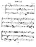 Bach, J.S. % Four Fugues (score & parts) - OB/CL/BSN