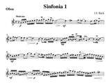 Bach, J.S. % Four Fugues (score & parts) - OB/CL/BSN