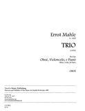 Mahle, Ernst % Trio (1970) - OB/CEL/PN