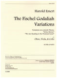 Emert, Harold % Fischel Godaliah Variations (score & parts) - OB/VLA/CEL