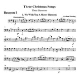 Collection % Three Christmas Songs (score & parts)(Powning) - 3BSN