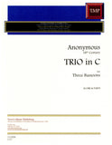 Anonymous % Trio in C (score & parts) - 3BSN