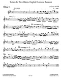 Dornel, Louis-Antoine % Sonata (score & parts) - 2OB/EH/BSN