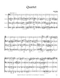 Haba, Alois % Quartet (score & parts) - 4BSN