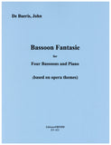 de Bueris, John % Bassoon Fantaisie (on opera themes) - 4BSN/PN