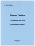de Bueris, John % Bassoon Fantaisie(opera thms)-4BSN/PN
