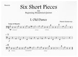 Collection % Six Short Pieces (score & parts)(Solie - WW5