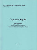 Weissenborn, Julius % Capriccio Op 14 (Score & Parts)-BSN/ORCH