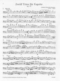 Kummer, Gotthelf Heinrich % Twelve Trios Op 13 (Score & Parts)-3BSN